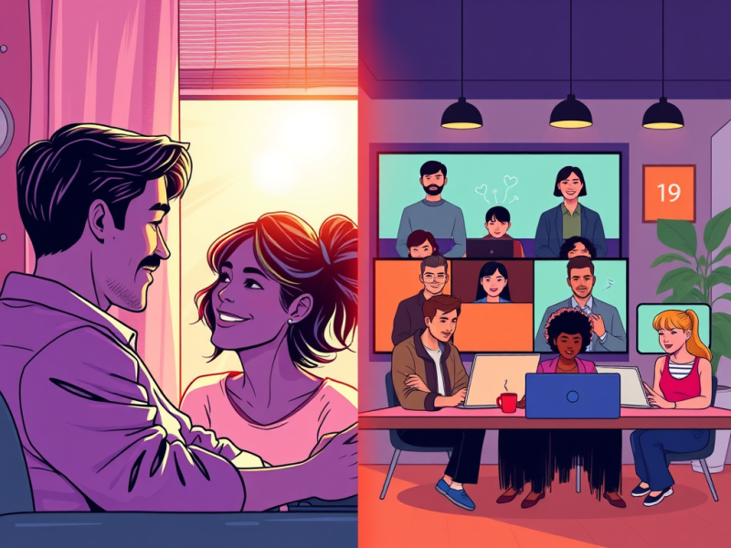 How Remote Work Enhances Professional Relationships